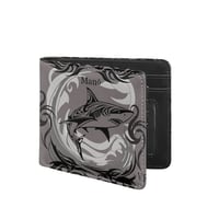 Image 2 of Men's Flip Wallet Manō Print