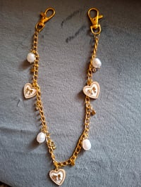 Image 5 of Golden Bow Heart Charm