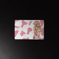 Image 1 of Peach Milk Desk Mat