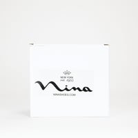 Image 13 of Nina Crystal Embellished Flower Minaudiere Handbag - Pearl Rose