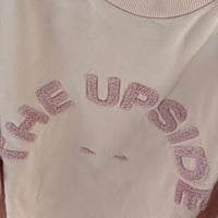 Image 4 of The Upside Saturn Crew Sweatshirt – Rosewater Pink Size S