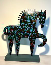 Image 2 of Metal Disco Horse