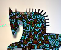 Image 1 of Metal Disco Horse