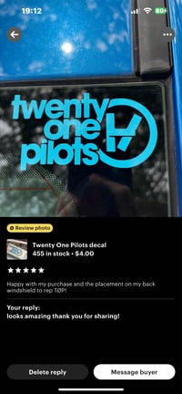 Image 4 of Twenty one pilots decal 