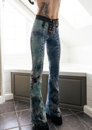 Image of Toxic Vision Ocean Crush pants Multi Size