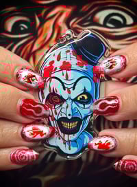 Bloody Clown Key Chain