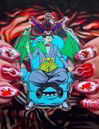 Image 1 of Baphomet Pee-Wee Keychain