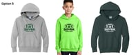 Image 5 of Youth Core Fleece Pullover Hooded Sweatshirt