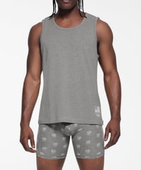Image 1 of SKIMS- TEAM USA OLYMPIC TANK- HEATHER GREY- MEN