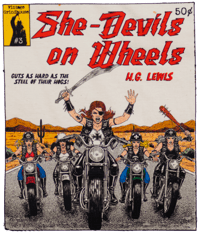 Image 5 of Biker Chicks! - "She-Devils on Wheels" & "Bury Me an Angel"