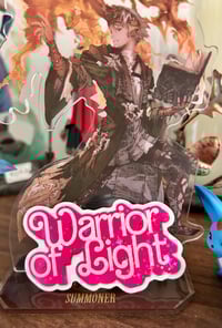 Image 1 of Warrior of Light 3" Holographic Sticker