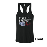 Image 3 of Reveille & Retreat Project Next Level Apparel® Women’s Ideal Racerback Tank