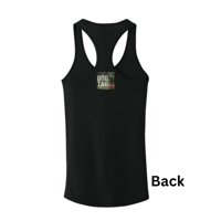 Image 4 of Reveille & Retreat Project Next Level Apparel® Women’s Ideal Racerback Tank