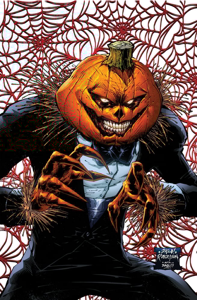 Image of 2025 CREATURE COLLECTION Pete Pumpkin VENOM 1 HOMAGE COVER FOIL EDITION