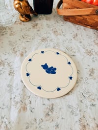 Image 1 of cuddle bear trivet 