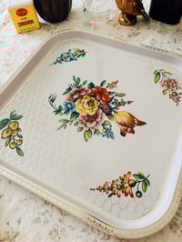 Image 2 of vintage tin tray