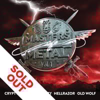 Image 1 of V/A (CRYPT SERMON - RIOT CITY - HELLRAZOR - OLD WOLF) - Masters Of Metal: Volume 1