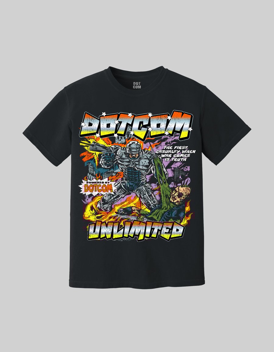 Image of DOTCOM ROBOCOP TEE (BLACK)