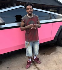 Image 1 of The Punisher sleeveless Top. ( Red & Grey)