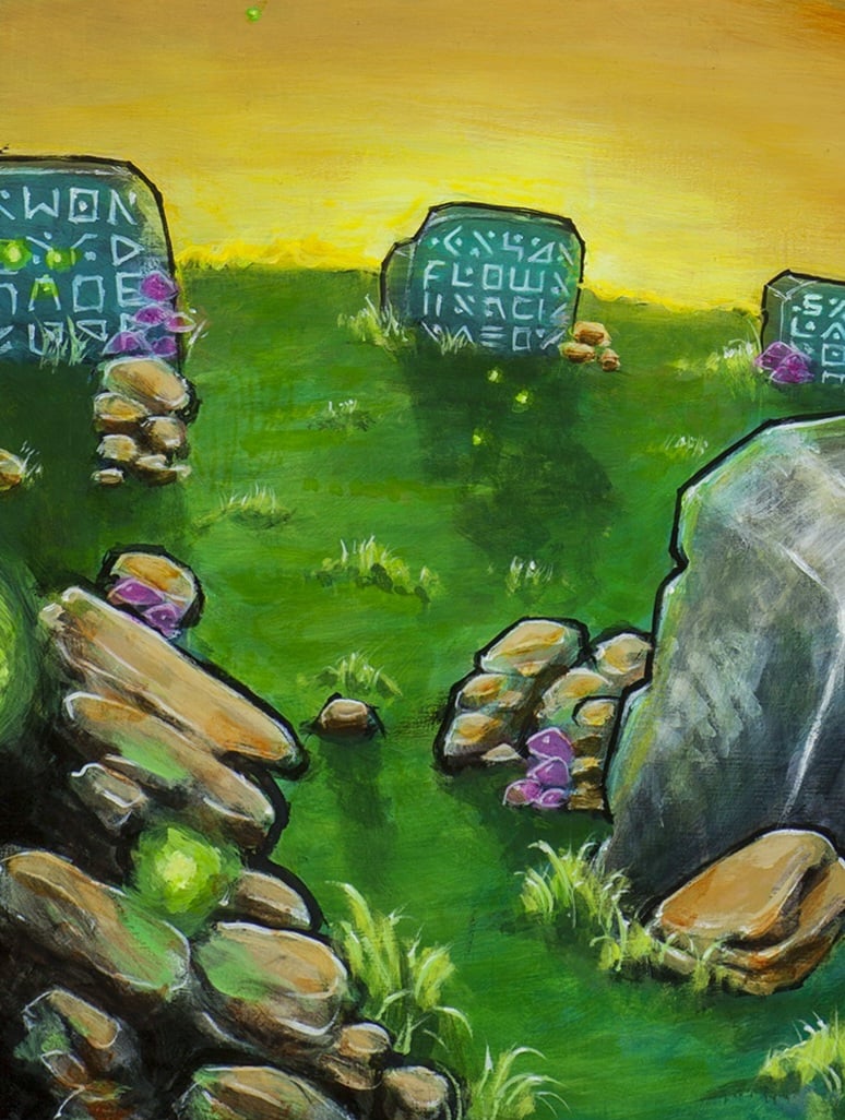 Image of "Thrust" Original Painting