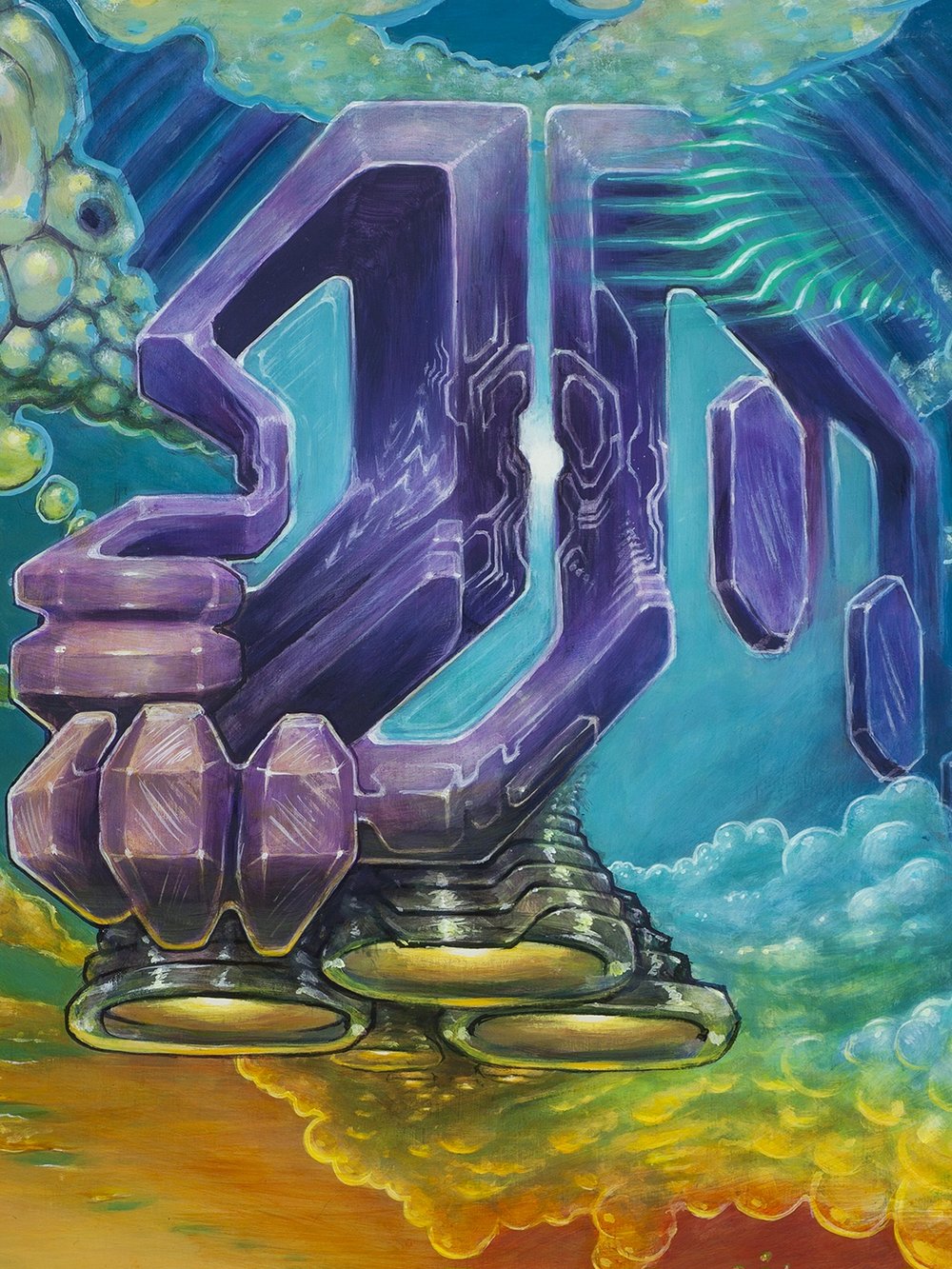 Image of "Thrust" Original Painting