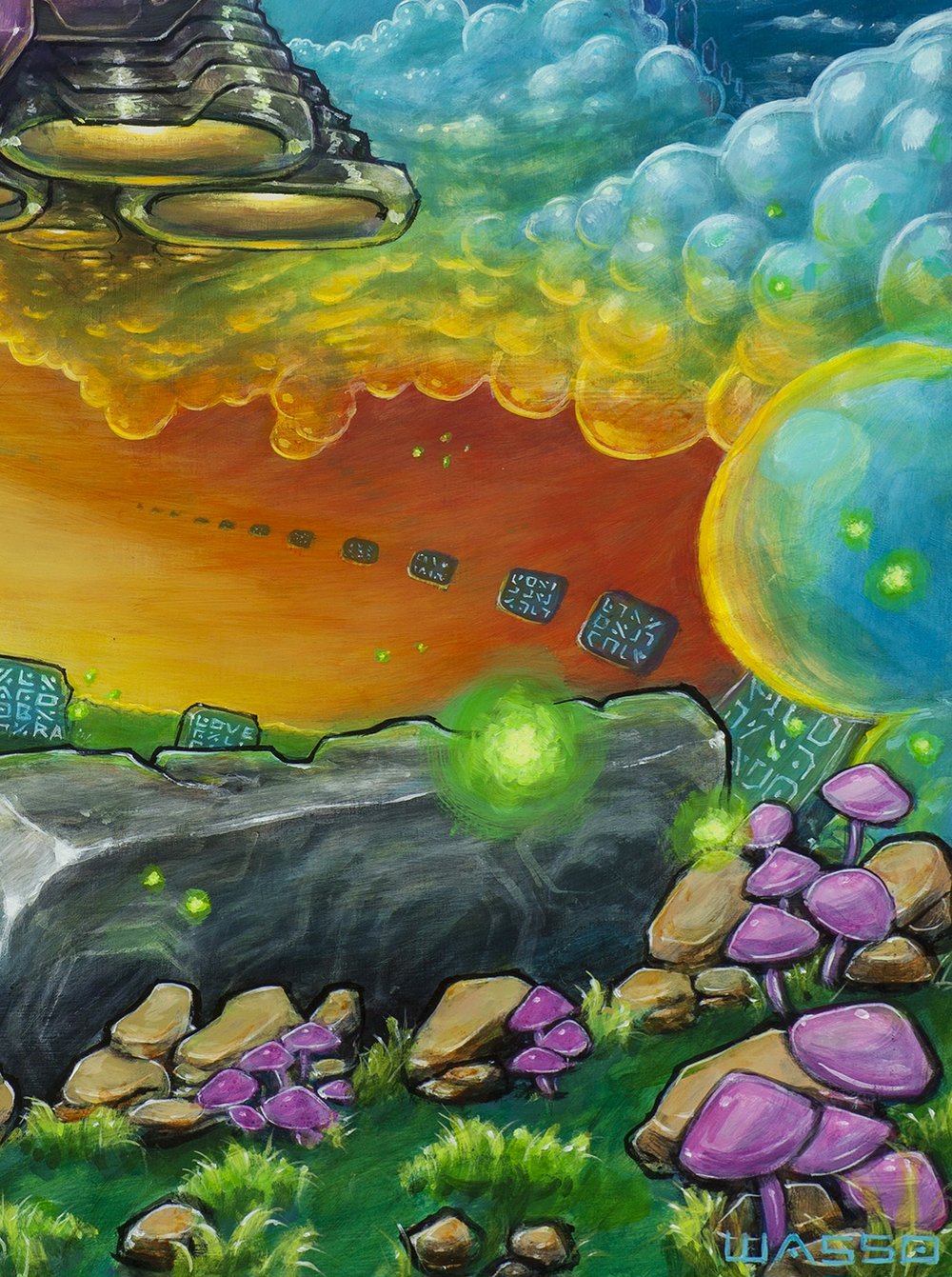 Image of "Thrust" Original Painting