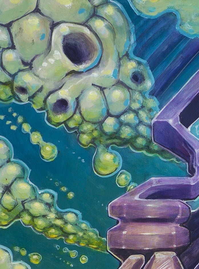 Image of "Thrust" Original Painting