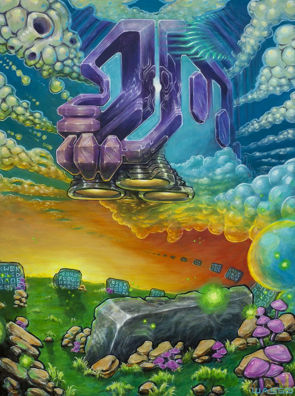 Image of "Thrust" Original Painting