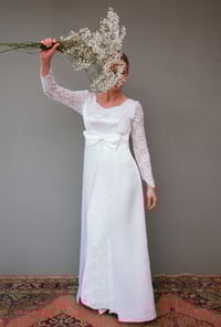 Image 2 of Vintage 60s wedding dress