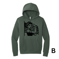 Image 2 of We Can BELLA+CANVAS® Unisex Sponge Fleece Pullover DTM Hoodie