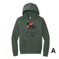 Image 1 of We Can BELLA+CANVAS® Unisex Sponge Fleece Pullover DTM Hoodie