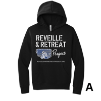 Image 1 of Reveille & Retreat Project BELLA+CANVAS® Unisex Sponge Fleece Pullover DTM Hoodie