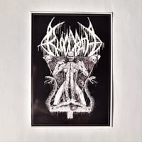 Image 1 of Bloodbath Band Logo Serpents Of Slaughter Glossy Finish LAMINATED Vinyl Sticker 