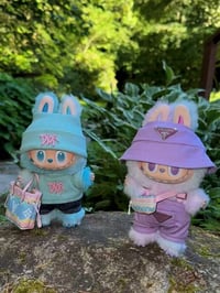 Image 2 of Labubu Dior Sweater X Prada Nylon Set