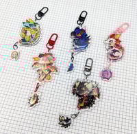 Image 1 of MONSTER HUNTER DANGLE ACRYLIC CHARMS