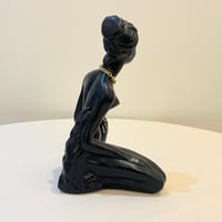 Image 8 of Sculpture en plâtre jeune femme africaine 1930s signée PAGLIAI 