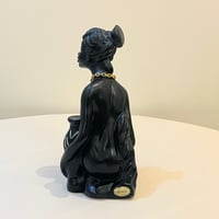 Image 9 of Sculpture en plâtre jeune femme africaine 1930s signée PAGLIAI 
