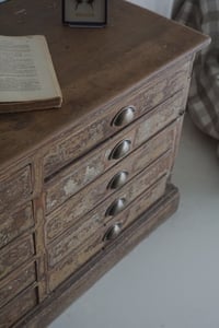 Image 5 of Petit meuble de métier / atelier ancien 