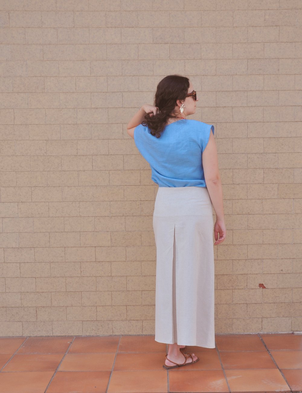 MARIÑA skirt linen