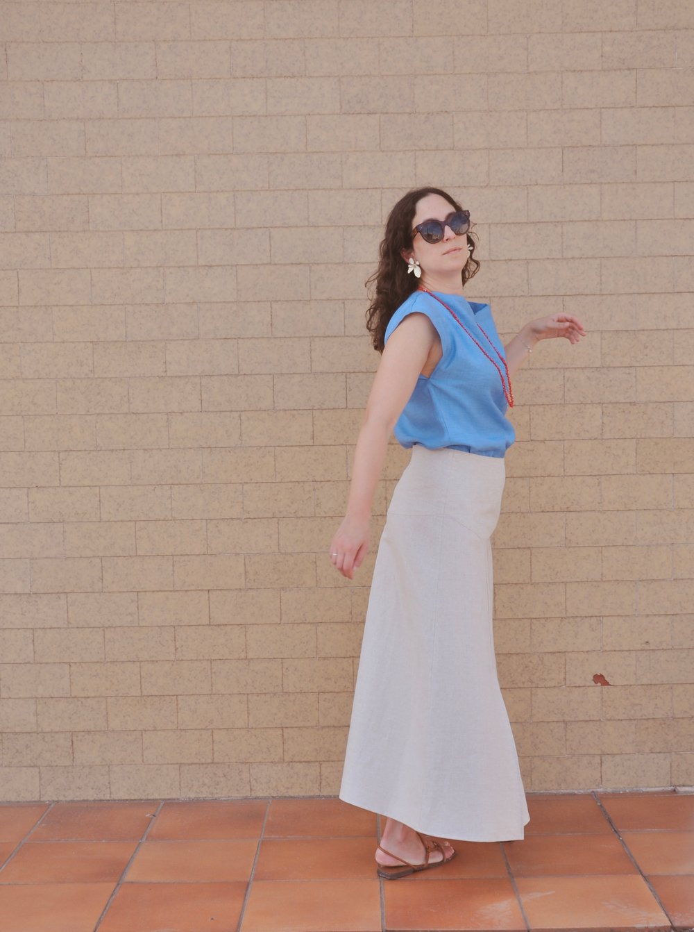 MARIÑA skirt linen