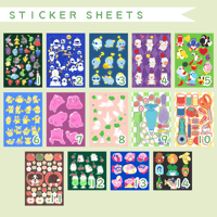 Image 1 of Assorted Sticker Sheets