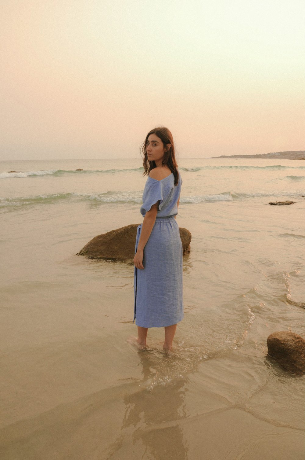 CELESTE TOP & LAGOA SKIRT