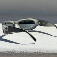 Image 4 of Chanel Black CC Plaque Sunglasses