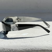 Image 1 of Chanel Black CC Plaque Sunglasses