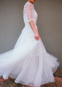 Image 2 of Incredible vintage 70s wedding dress