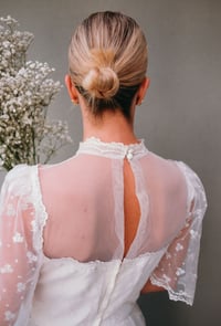 Image 4 of Incredible vintage 70s wedding dress