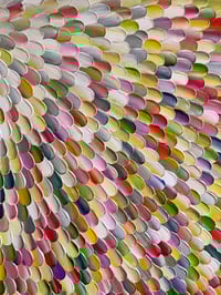 Image 3 of 'Aura solar 9' - 105x105cm, FRAMED