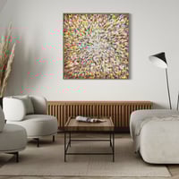 Image 5 of 'Aura solar 9' - 105x105cm, FRAMED