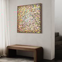 Image 6 of 'Aura solar 9' - 105x105cm, FRAMED