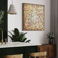 Image 8 of 'Aura solar 9' - 105x105cm, FRAMED